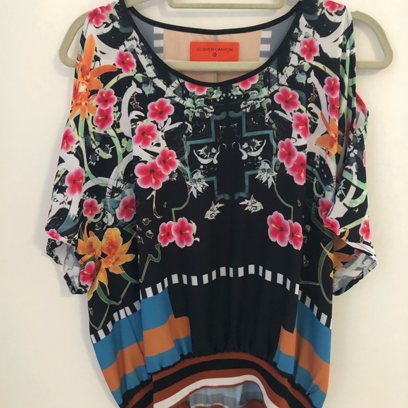 Clover Canyon printed blouse - Picture 1 of 4